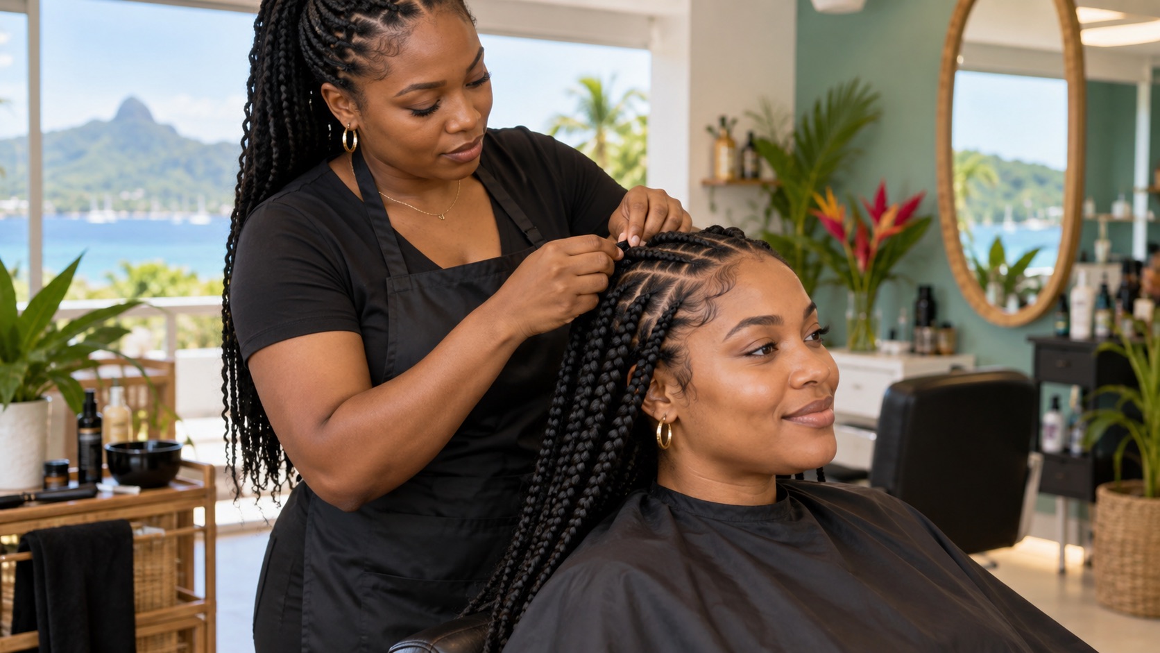Protective Braids Session appointment setting